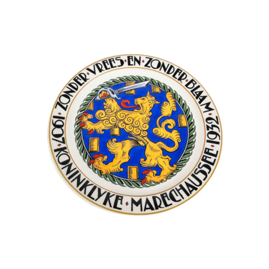 Mosa - Maastricht - Wandbord - Koninklijke Marechaussee 1907-1932 1