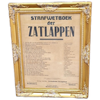 Grote Lijst Met Tekst Strafwetboek Der Zatlappen🍺 thumbnail 1