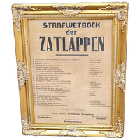 Grote Lijst Met Tekst Strafwetboek Der Zatlappen🍺