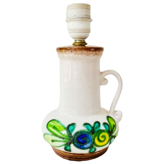 Vintage Lampenvoet Keramiek 1