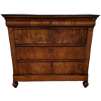 Vintage Chiffonnière Ladekast Dressoir Commode Linnenkast Ladekastje thumbnail 1