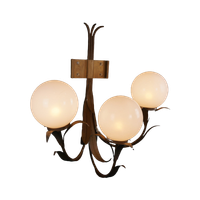 Unieke & Zeer Grote Vintage Hollywood Regency Wandlamp, Jaren 70