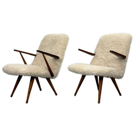 Set Zweedse Vintage Fauteuils Van Akerblom 1