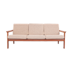 Komfort 3-Zits Teak Sofa, Juul Kristensen 1960S thumbnail 1