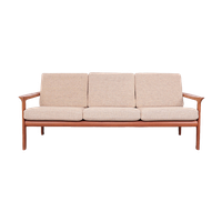 Komfort 3-Zits Teak Sofa, Juul Kristensen 1960S