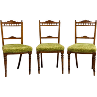 Drie Antieke Eetkamerstoelen