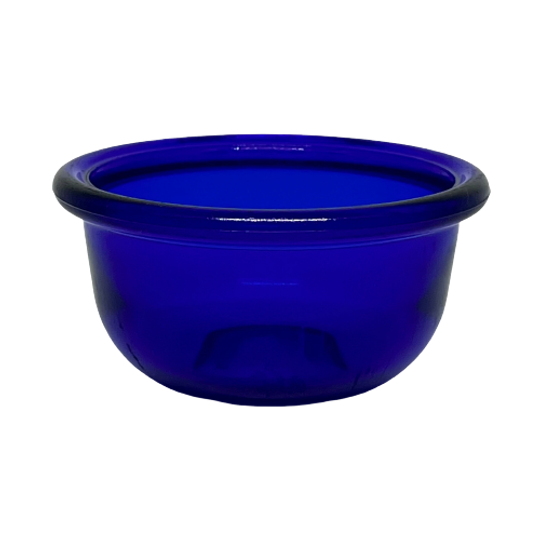 Arabia Finland Luna Donkerblauw Glas Schaaltje 1