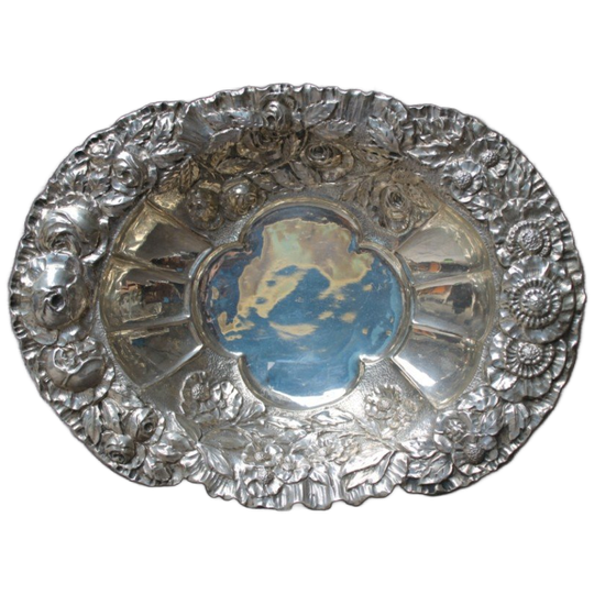 Zilveren Barokschaal. 1