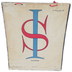 Kartonnen Schoolplaat Monogram thumbnail 1