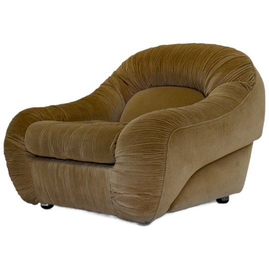 Capriccio Fauteuil In Beige Door George Bighinello Voor Eurosalotto 1