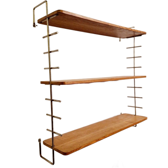 Vintage Wandrek String Style Jaren 60 Wandrek Modulair 1