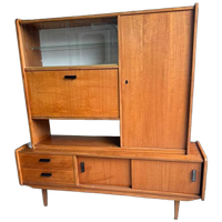 Vintage Retro Highboard / Buffetkast Uit De Jaren '60
