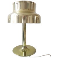 Bumling Table Light With Brass Finish By Anders Pehrson For Ateljé Lyktan, 1960S