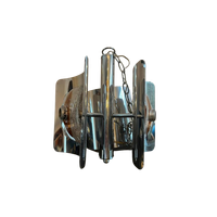 Space Age / Brutalist Murano Italiaans Lamp Carlo Nason?