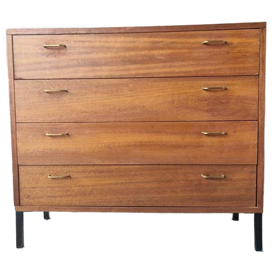 Vintage Ladekast Teakfineer Schoenenkast Formule Kast 1