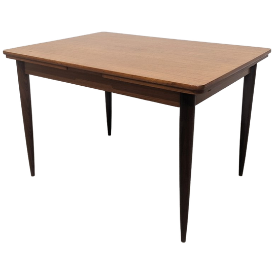 Vintage Scandinavian Dining Table With Extensions. 1