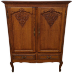 Brocante Landelijke Queen Ann Barkast Wandkast Buffetkast Ladekast 309 thumbnail 1