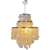 Vintage Xl Shell Chandelier