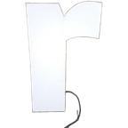 Mega Grote Vintage Reclameletter, Gevelletter, Doosletter R thumbnail 1