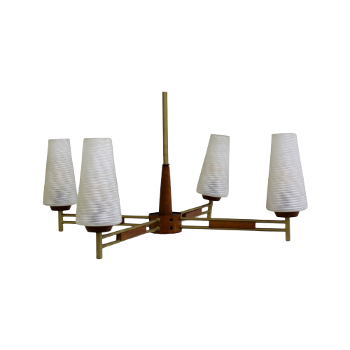 Vintage Plafondlamp, 4-Armige Lamp | 01199