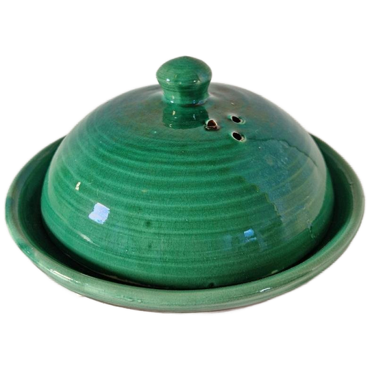 Oude Tagine Dekschaal Terra Cotta 1