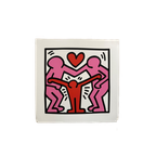 Keith Haring Untitled Family, Licensed By Artestarny And Printed In U.k. thumbnail 1
