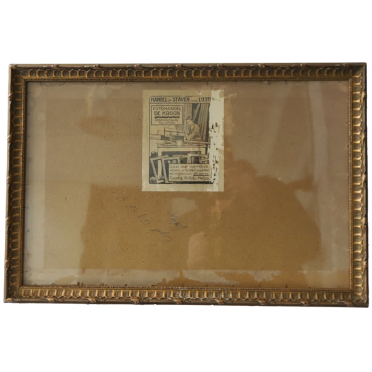 Vintage Foto Lijst Goudkleurig, Gorinchem Jaren '30 1