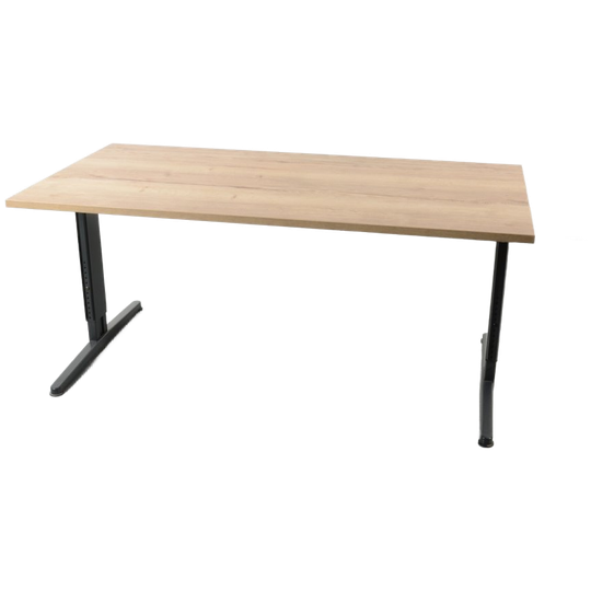 Aspa Bureau, Bladkleur Naar Keuze, 160 X 80 Cm, Hoogte Instelbaar Onderstel 1