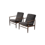 Paar Asko Fauteuils Zeldzaam Model 67819 thumbnail 1