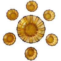 Josef Inwald Art-Deco Glazen Schalen Set