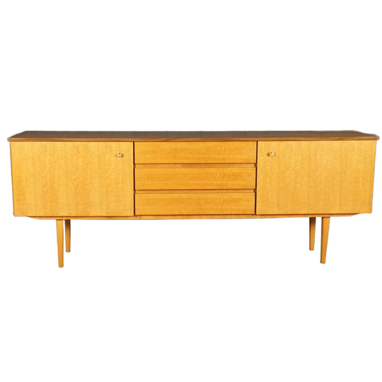 Vintage Notenhouten Sideboard – Tv-meubel – Jaren 60 1