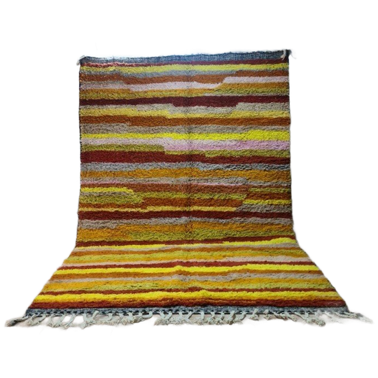 Authentiek Marokkaans Berber Beni Ourain Tapijt 300X200 Cm - 100% Wol, Handgemaakt 1