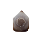 Brazilian Druzy Banded Agate Tower thumbnail 1