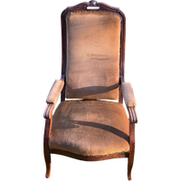 Industrieel Koperkleurig Fauteuil