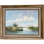 Landschapschilderij Van Anton Rutgers thumbnail 1