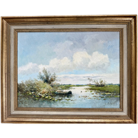 Landschapschilderij Van Anton Rutgers