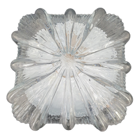 2028 Vintage Glazen Plafonniere Plafondlamp