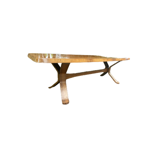 Mid-century Bruin Salontafel 1