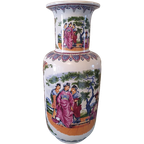 1133 Vintage Oosterse Vaas Met Voorstelling thumbnail 1