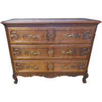 2089 Antieke Louis Xv Quinze Commode, Ladenkast