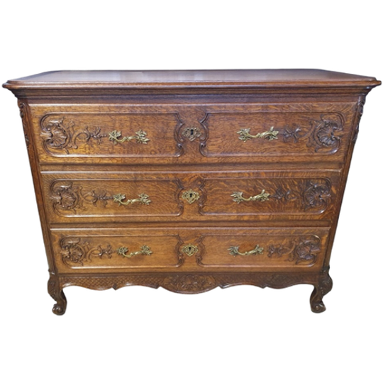 2089 Antieke Louis Xv Quinze Commode, Ladenkast 1