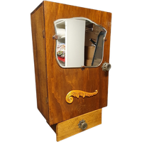 2017 Vintage Brocante Houten Hangkastje