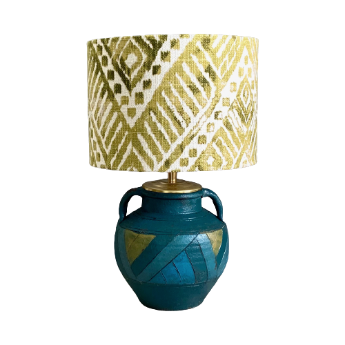 Vintage Lamp Van Aardewerk