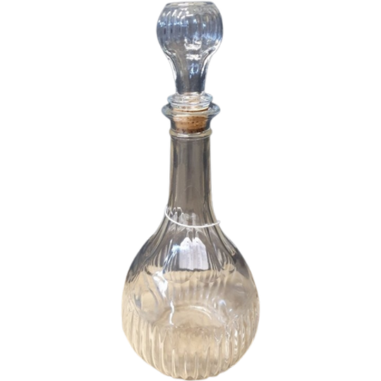 1310 Vintage Glazen Karaf Wijnkaraf 1