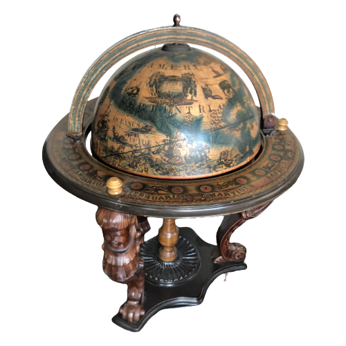 Italiaanse Barok Globe Bar