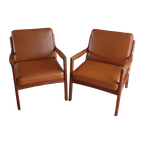 Set Ole Wanscher Senator Chair Fauteuils thumbnail 1