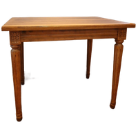 Set Van 2 Klassieke Walnoot Bijzettafels Walnut Tafels