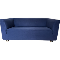 Gelderland 4800 2-zits Bank Met Stof Kvadrat Tonus 632 Blauw.