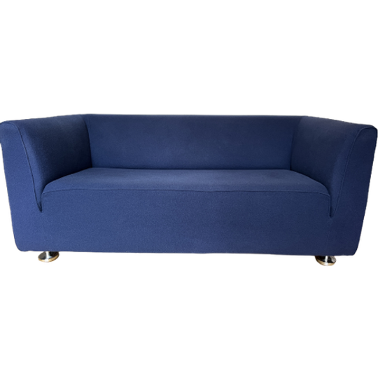 Gelderland 4800 2-Zits Bank Met Stof Kvadrat Tonus 632 Blauw. 1