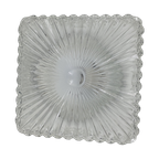 2084 Vintage Glazen Plafondlamp, Plafonniere thumbnail 1